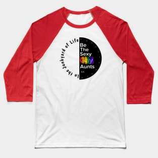 Gay aunts(pride color) Baseball T-Shirt